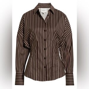 Reformation button up shirt